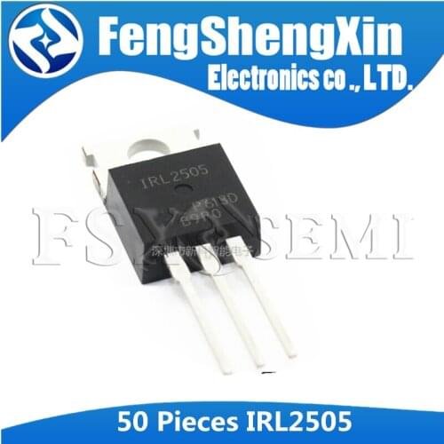 50pcs/lot IRL2505PBF TO-220 IRL2505 TO220 Power MOSFET