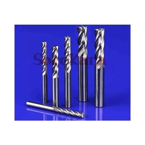 6*22mm Long Four Flutes End Mill Router Bit Milling Cutter CNC Carving Tools For Woodworking