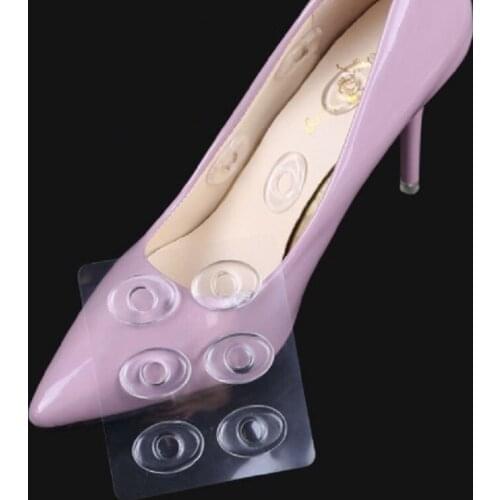 6Pcs Silicone Gel Toe Instant Round Corn Pads Plaster Cushion Pain Relief Calluse Toe Protection High Heel Inserts Foot Care