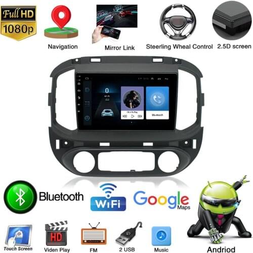 9'' Android 10.0 Car DVD Stereo Radio Multimedia Vedio Player GPS Navigation for Chevrolet Colorado 2015 2016 2017