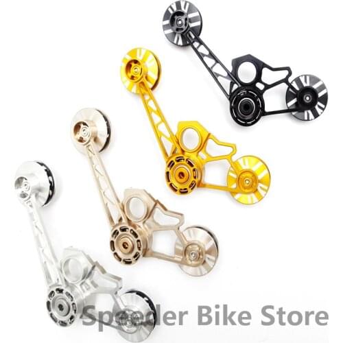 Aceoffix 4 colors for brompton bike tensioner Aluminum alloy CNC for single speed outer 2 outer 3 outer 4 speed