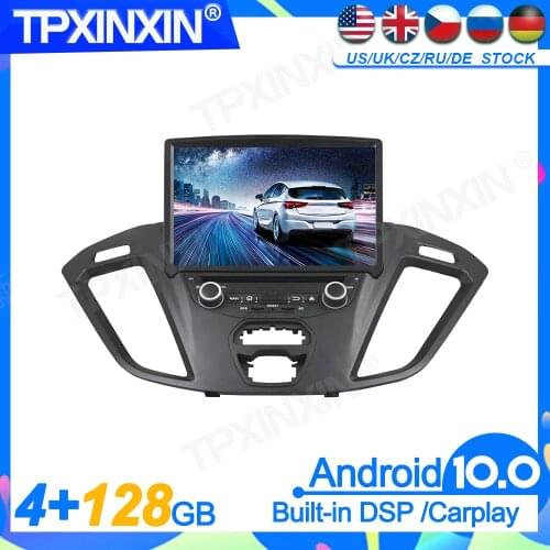 For Ford Transit Custom 2016 Android 10 128G Wireless Carplay Car Multimedia DVD Player GPS Auto Radio Audio Stereo Head Unit