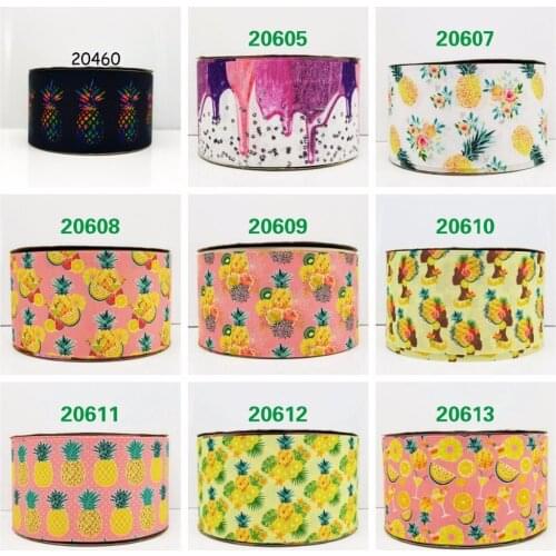 Free shipping 50 yard cartoon printed grosgrain ribbon 20614