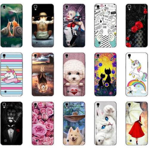 Phone Case For LG X power Silicone Back Cover For LG X power K220 Case Luxury Print Coque For LG X power LS755 TPU Funda Bumper
