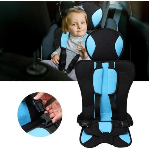 Child Safety Seat 3-12Years Old Baby Stroller Seat Cushion Breathable Chair Seat Pad Soft Seat Mat For Kids Boys Girls Travel