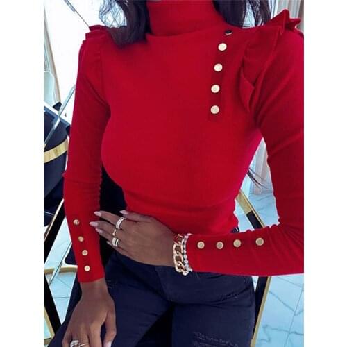 Женские рубашки с рюшами Fanbety China At AliExpress