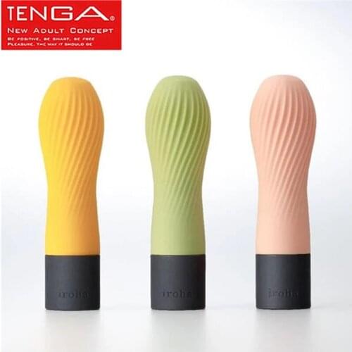 Tenga Iroha G Spot Vibrators Clitoris Stimulator AV Wand Famale Masturbator Nipple Massager Vibration Soft Sex Toys For Women