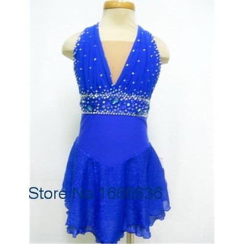 Hot Sales Girls Figure Skating Dresses Beautiful New Brand Ice Figure Skating Dress For Competition DR2784