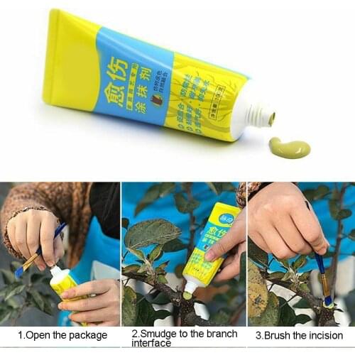 Tree wound bonsai incision healing agent trimming band compound sealing repair cream