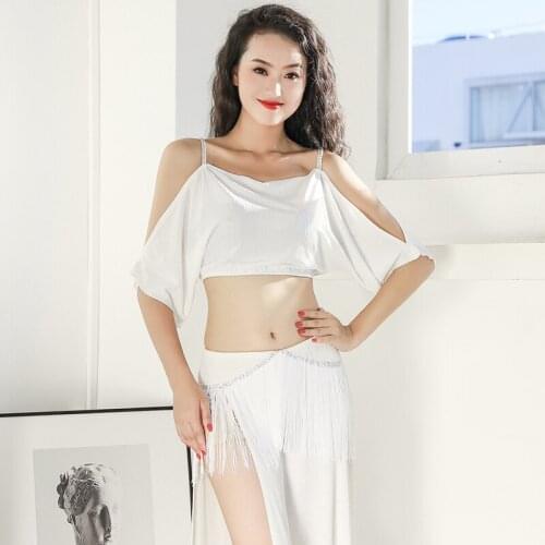 Fairy Belly Dance Costume For Adult Belly Training Clothes Exotic Dancewear Indian Clothing Stage Costume Gypsy Skirt JL1822