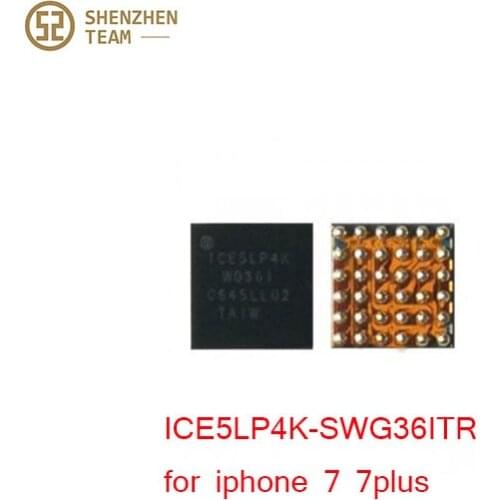 SZteam 1-10pcs/lot ICE5LP4K ICE5LP4K-SWG36ITR WG36I WG361 U3602 vibration control ic for iphone 7 7plus