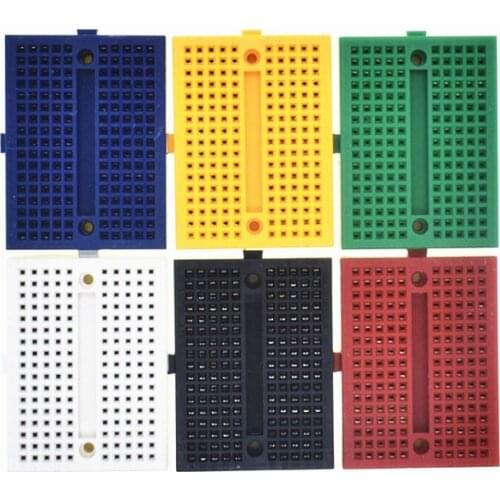 SYB-170 Mini Solderless Breadboard Prototype Experiment Test Breadboard 170 Tie-points Board