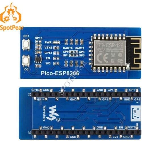 Raspberry Pi Pico ESP8266 WiFi Module Supports TCP/UDP Protocol