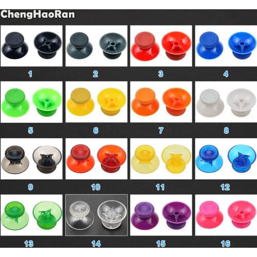 ChengHaoRan 2pcs Thumbsticks Thumb Joystick Stick Cap Mushroom Head Rocker Caps Grip Cover for Microsoft Xbox 360 Controller