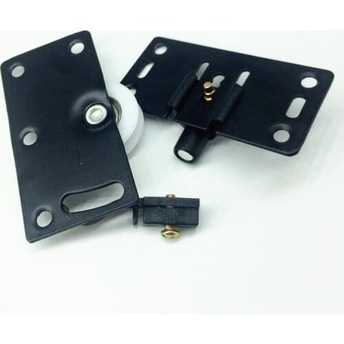 Sliding door wheel pulley wardrobe low noise round track wheel roller vintage wheel for sliding door push pull Gate