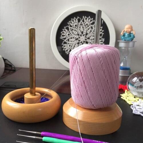 Manual French Crochet Quickly String Beads Loader DIY Beading Embroidery Rice Bead Spinner Piercer Holder Machine Jewelry Tools