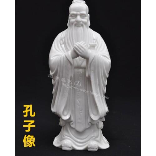 Confucius Confucius - like station like / Confucius / Dehua porcelain ceramic teachers send gift gifts for teachers