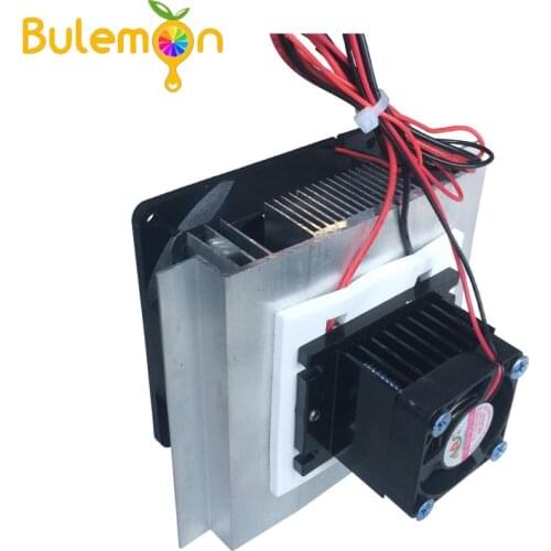 Thermoelectric Peltier Cooler Refrigeration Semiconductor Cooling System Kit Cooler Fan Finished Kit Computer Components
