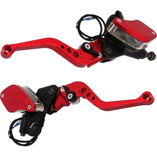 Universal 7/8 22CM new motorcycle refit accessories on the pump hydraulic brake lever hand brake clutch clutch lever
