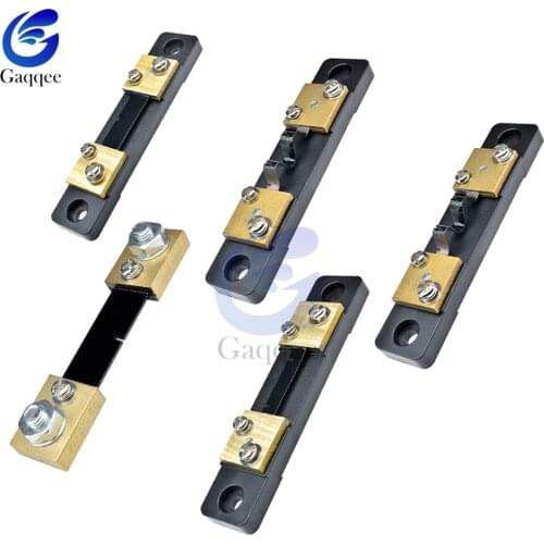 External Shunt FL-2 200A 100A 50A 30A 20A 10A /75mV Current Meter Shunt resistor For digital ammeter amp voltmeter wattmeter