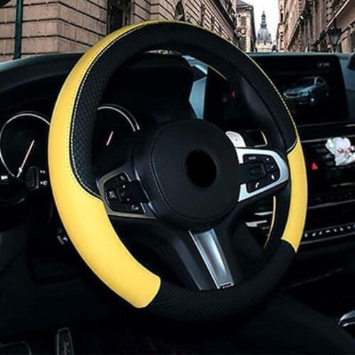 WLMWL Universal car steering wheel cover for Subaru All Models forester XV Crosstrek impreza tribeca Steering Wheel Hubs