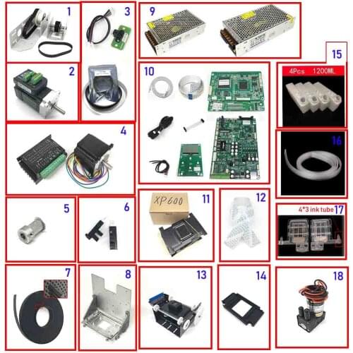 Xp600 upgrade kit xp600 conversion kit Suitable for all printer iron frames
