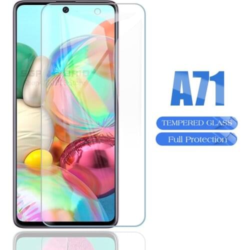 For Samsung Galaxy A71 SM-A715F Screen Protector Tremp Safety Glass For Samsumg Sumsung Galaxy A51 A41 A11 A12 Protective Glass