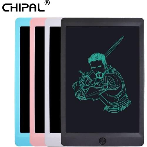 CHIPAL 10'' 8.5'' LCD Writing Tablet Paperless Graphics Writing Paint Notepad Electronic Handwriting Drawing Board Rewritten Pad