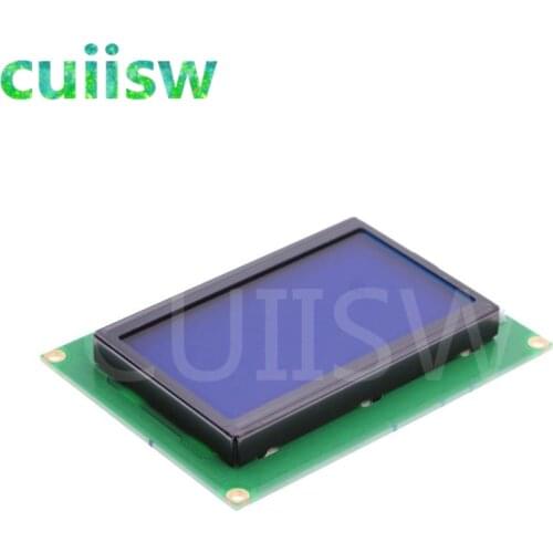 1pcs LCD12864 128x64 Dots Graphic Blue Color Backlight LCD Display Module