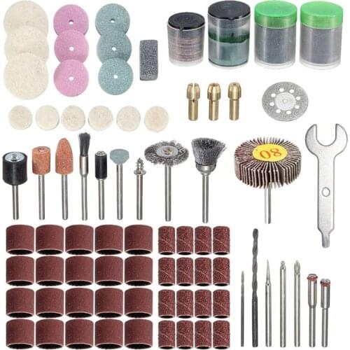 200PCS DIY essential electric mill accessories electric polishing tool suit bits fits freeshipping