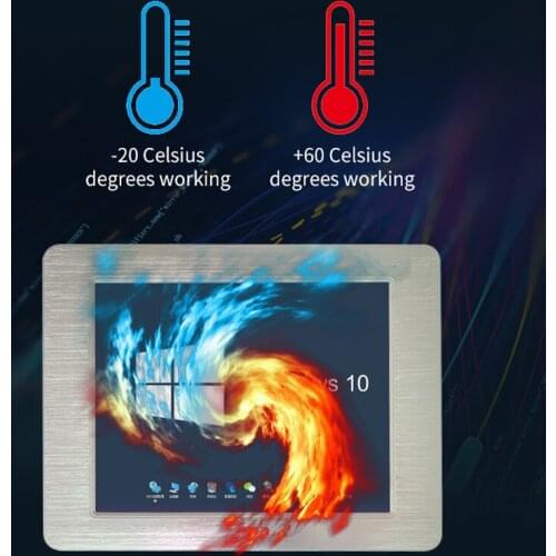 4Gb ram 12.1" table pc with intel core processor i7-7500U CPU industrial grade touch panel pc for kiosk monitor