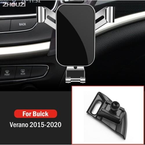 Car Mobile Phone Holder Air Vent Mount GPS Stand Gravity Navigation Bracket For Buick Verano 2015-2020 Car Accessories