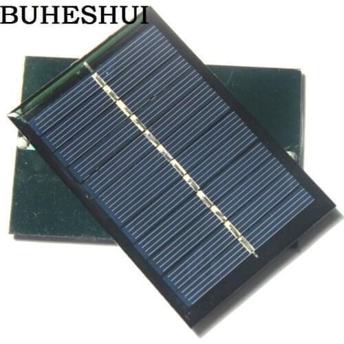 BUHESHUI 6V 100Ma SPolycrystalline Solar Panel Cell DIY Solar Battery Charger 93*53MM 10pcs/lot Free Shipping