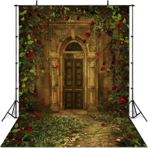 Mystic Castle Rose Beauty and the Beast Photography Backdrop Fantasy Fairy Tales Birthday Background for Photo Studio Props