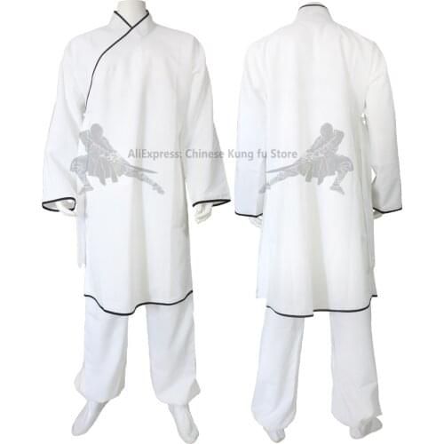 Old Style Chinese Kung fu Clothes Shaolin Tai Chi Uniform Martial arts Wushu Karate Wing Chun Suit