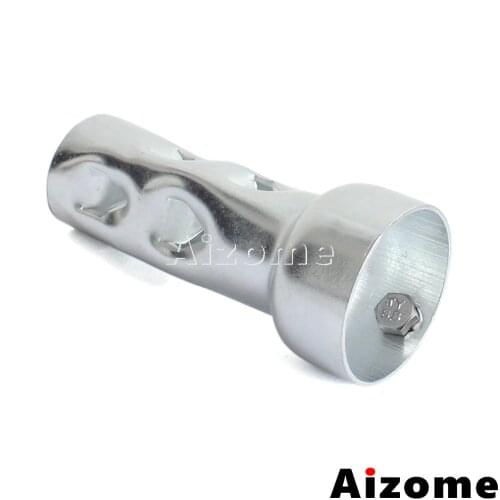 Motorcycle 47mm Exhaust Pipe Baffle For Harley Short 4" Exhaust Baffle For 50mm/2" Drag Pipes Silencer