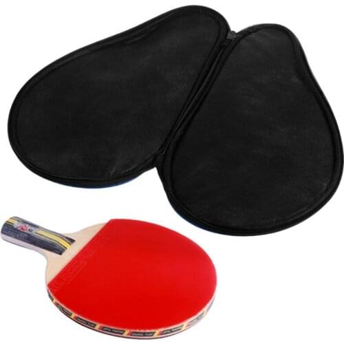Portable Waterproof Table Tennis Racket Case Bag For Ping Pong Paddle Bat Cover W15