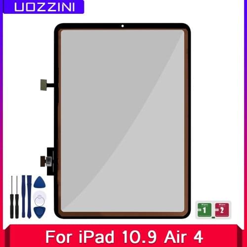 Tested Touch Screen For iPad 10.9 Air 4 4th Gen 2020 A2324 A2325 A2072 A2316 Outer Glass Panel Digitizer Sensor Replacement