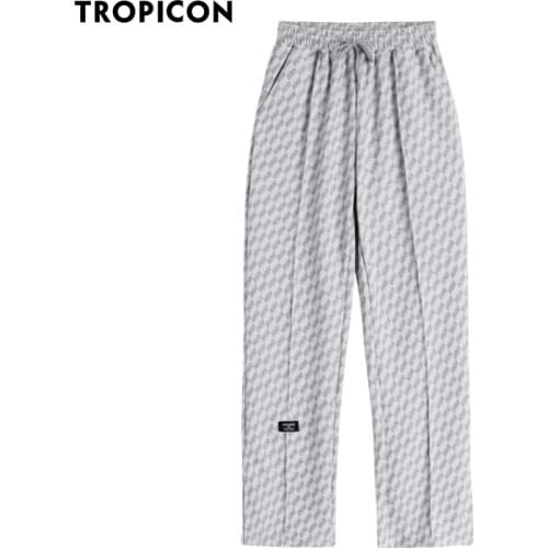 Женские брюки в клетку TROPICON China At AliExpress