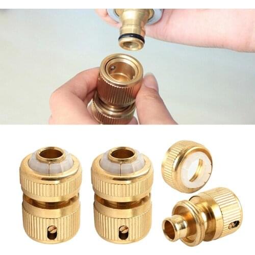 3Pcs 1/2 Inch Quick Connector Fittings for Garden Water Hose Home Car Washer Connectors hose garden accessories hose garden tool