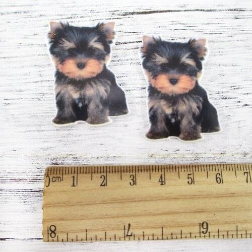 David accessories dog Cartoon flat back planar resin diy decoration crafts accessories 10pieces,DIY handmade materials,c2861