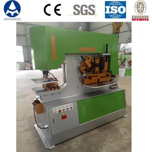 Hydraulic Ironworker Q35Y-40 Max Punch And Cut 40mm Mild Steel Hydraulic Metal Iron Worker