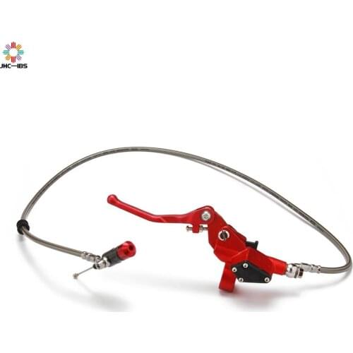 Motorcycle 1200MM Hydraulic Clutch Lever Master Cylinder For 125cc-250cc RMZ Vertical Engine Dirt Pit Bike ATV Enduro Engine