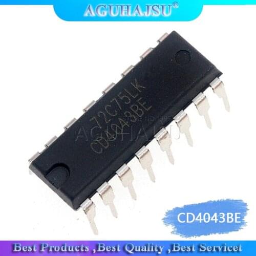 5pcs/lot CD4043BE CD4043 DIP16 new original