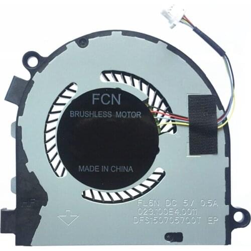 New Laptop CPU Cooling Fan For Dell Latitude 3300 E3300 Notebook Cooler DFS1507057Q0T FL6N 023.100E4.0011 CN-09J90W DC5V 0.5A
