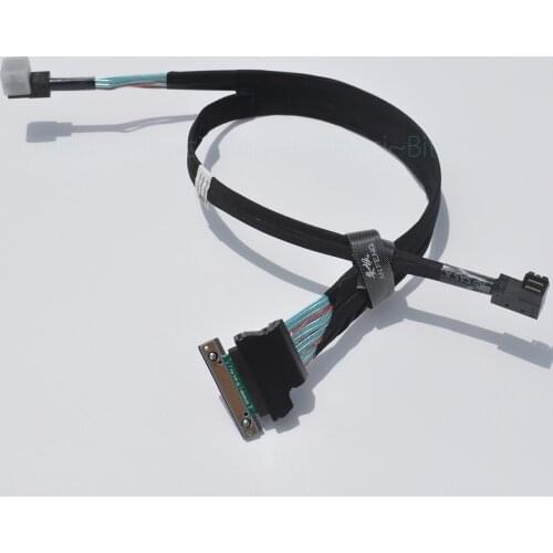PERC DUAL MINI SAS HD SFF-8643 RAID CABLE K43RY 1N2WK 0K43RY FOR DELL POWEREDGE SERVER R630 8 BAY BP BACKPLANE HD SAS