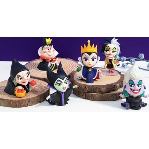 Disney Villains Series Maleficent Ursula Evil Witch Action Figure Doll Toys Gifts for Kids Collection Model Decoration