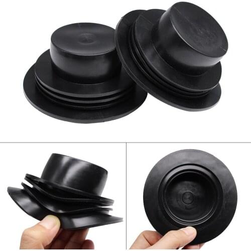YUNPICAR LED Headlight Seal Dustproof Covers for H1 H7 H8 H9 H11 HB3 HB4 Aftermarket Retrofit Kit 2PCs