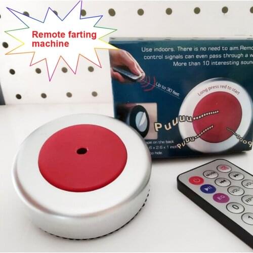 Funny Wireless Remote Control Fart Machine Remote Gag Gift Joke Prank Novelties Machine Sound Generator Spoof Toy #20