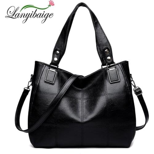 Womens Casual Handbags 2021Solid Color Splicing Tote Bags For Women Large-Capacity Handbags One-Shoulder Diagonal Ladie Handbag